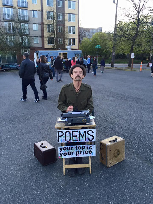 William the Poet at the Jackson Street Jazz Walk! - Entre Ríos Books