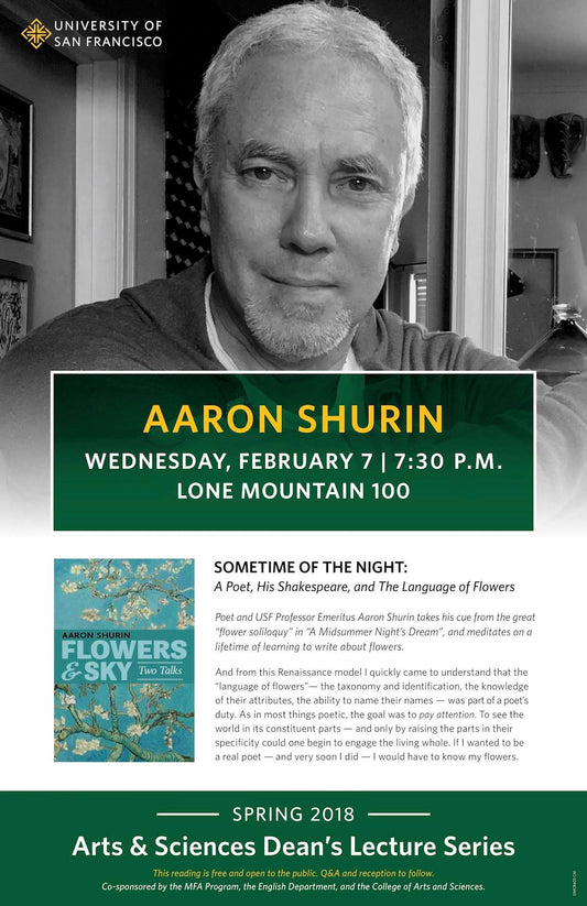 Arron Shurin: USF Dean’s Lecture - Entre Ríos Books