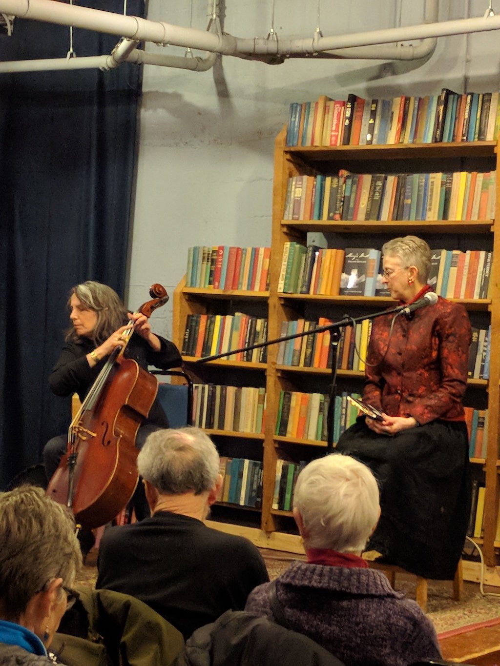 Melinda Mueller and Lori Goldston at Elliott Bay Books - Entre Ríos Books