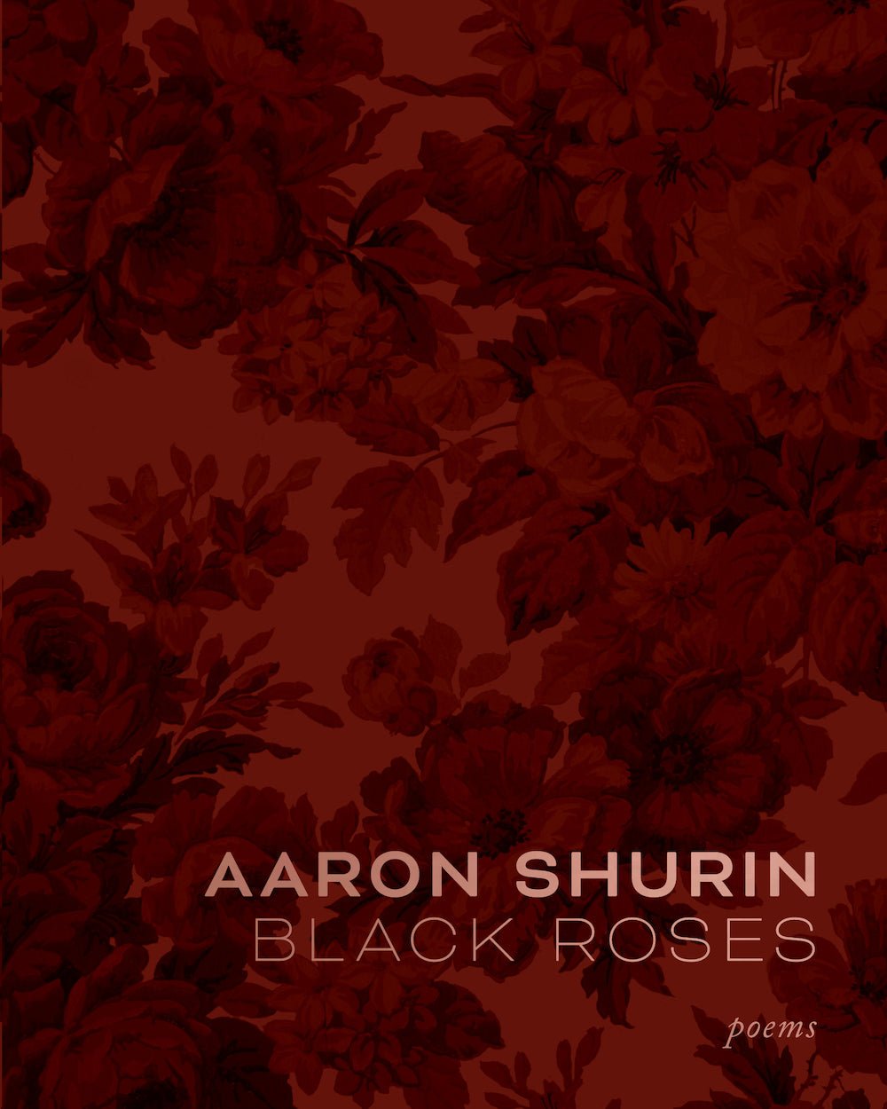 Aaron Shurin Black Roses Book Cover by Entre Ríos Books