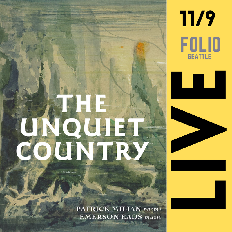 The Unquiet Country: A Book Premiere!